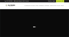 Desktop Screenshot of hotelalibaba.sk